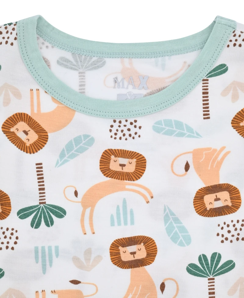 Max & Olivia Baby and Toddler Boys Pajama 3 Piece Set