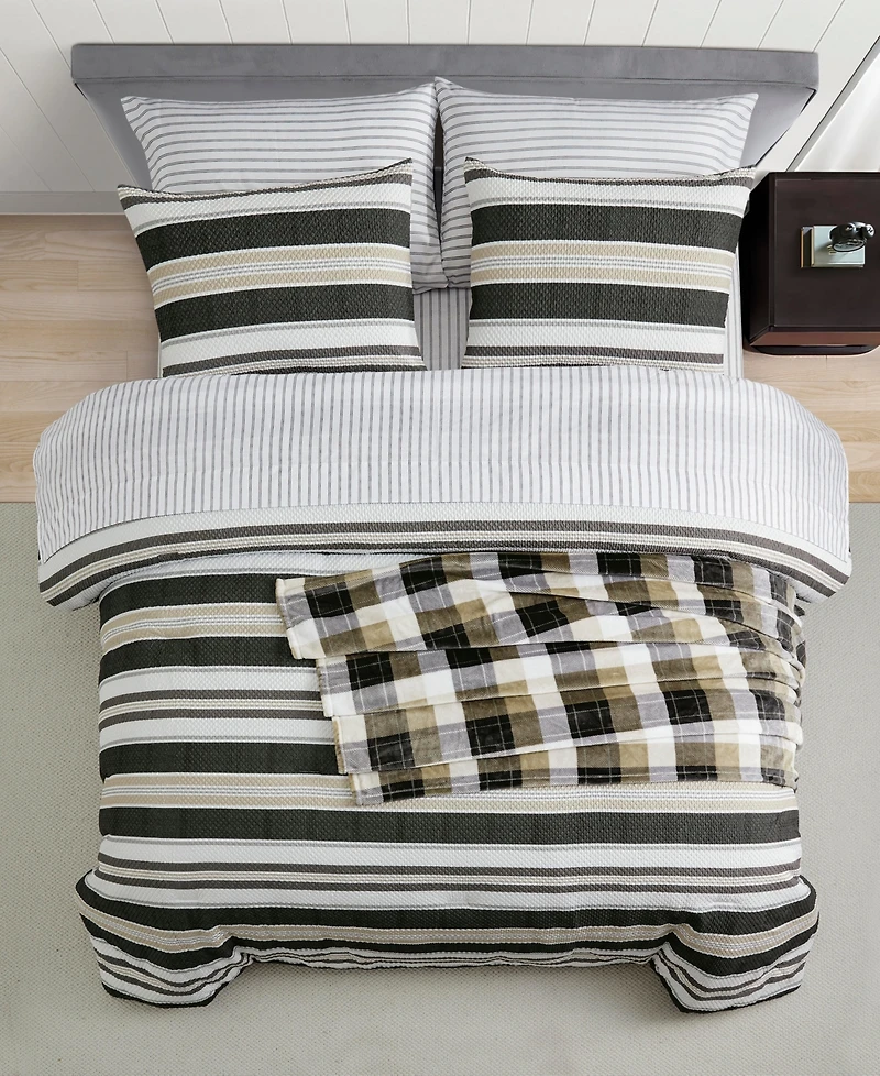 Nautica Prospect Harbor Embossed 8-Pc. Comforter Sets, Queen