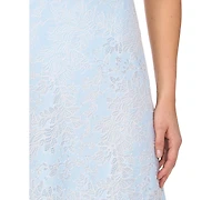 CeCe Women's Lace Midi Skirt