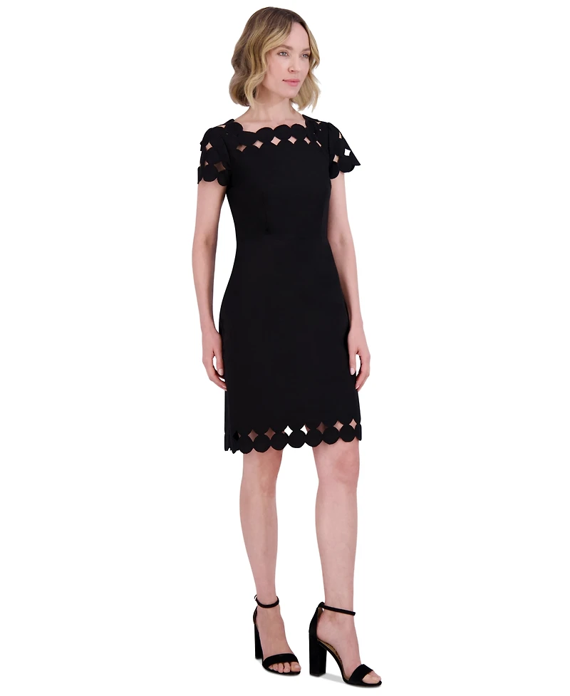 Vince Camuto Women's Square-Neck Cutout Shift Dress