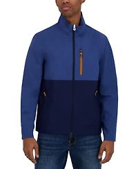 Nautica Men's Zip-Front Lightweight Packable Track Jacket