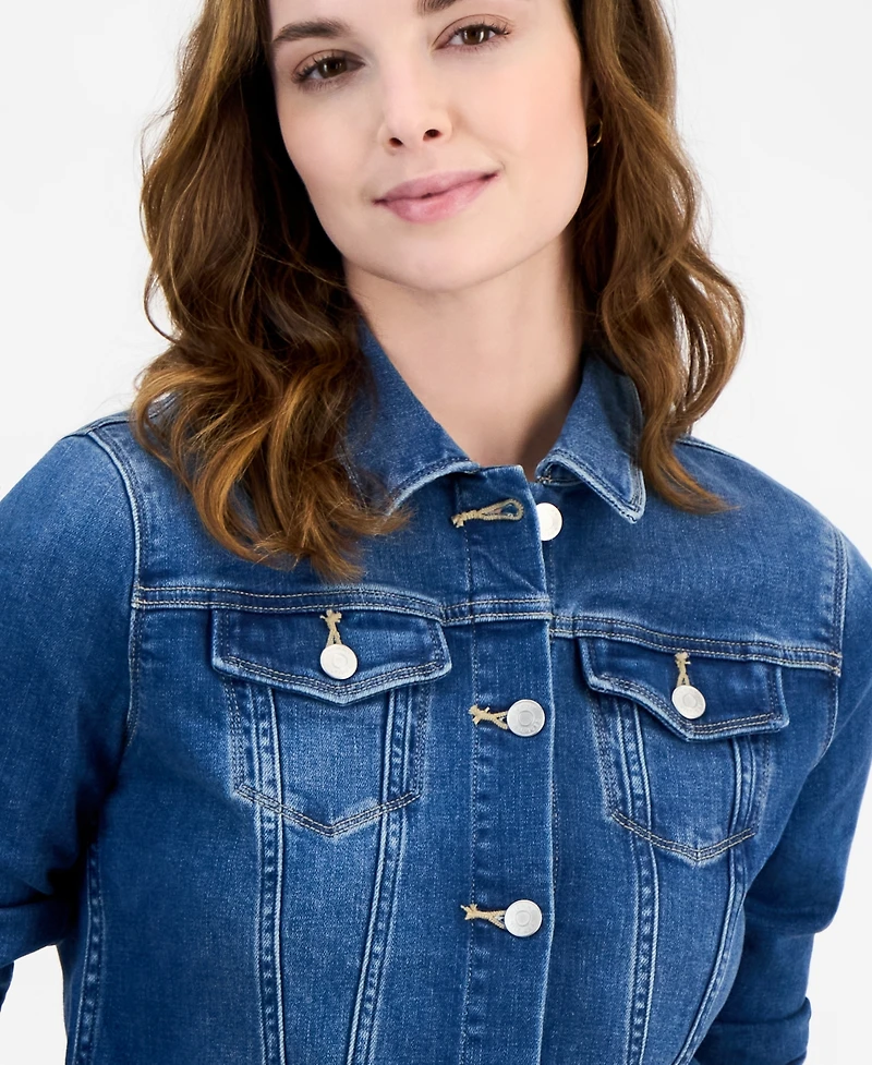 Tommy Hilfiger Women's Th Flex Denim Jacket