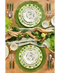 Mackenzie-Childs Fern Forest Dinner Plate