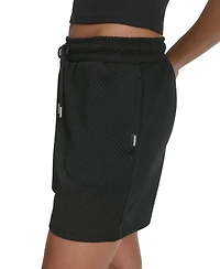 Starter Women's Geo-Print Jacquard Pull-On Shorts