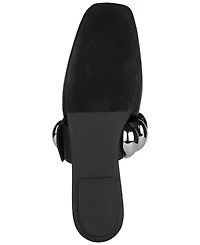 Jeffrey Campbell Manon Dome-Studded Slingback Flats