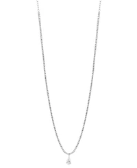 Grown With Love Lab Grown Diamond Pear & Round 20" Statement Necklace (5 ct. t.w.) in 14k White Gold