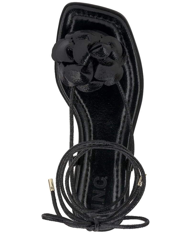 I.n.c. International Concepts Women's Gilma Flower Flat Sandals