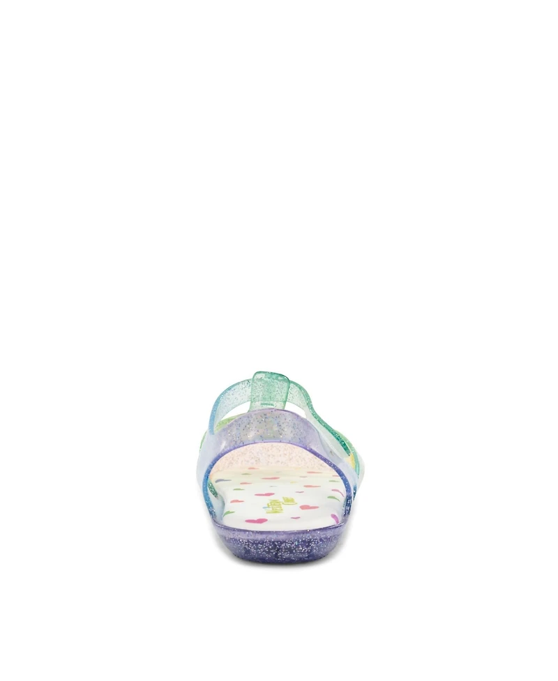 Western Chief Girls Wonder Everglitter Heart Lighted Sandal