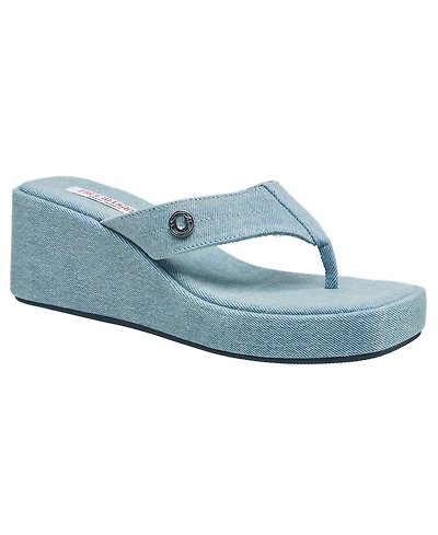 True Religion Latto Slip on Wedge Sandal