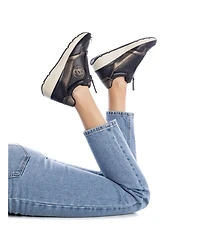 Carmela Collection Women's Leather Casual Sneakers By Xti