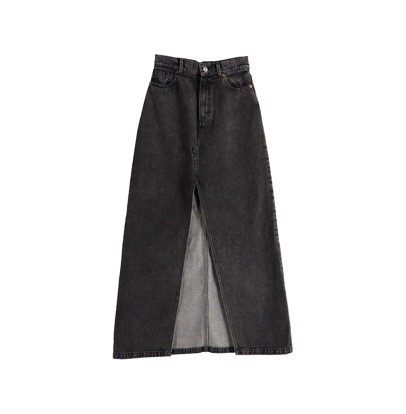 Mariana Black Denim Skirt