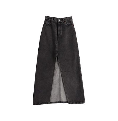 Mariana Black Denim Skirt