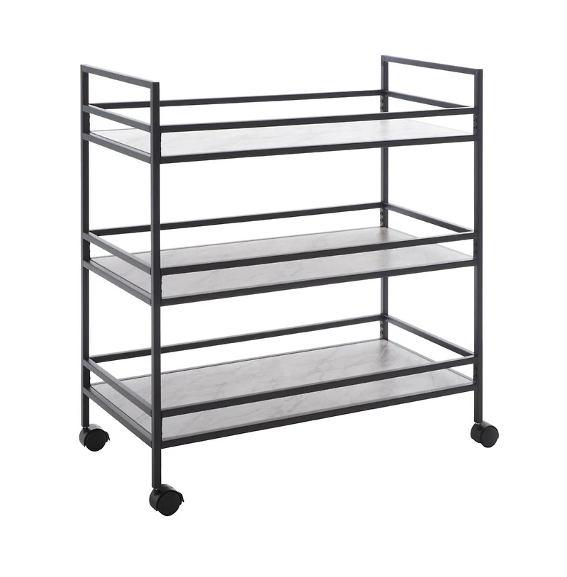 Idria 3 Tier Bar Cart