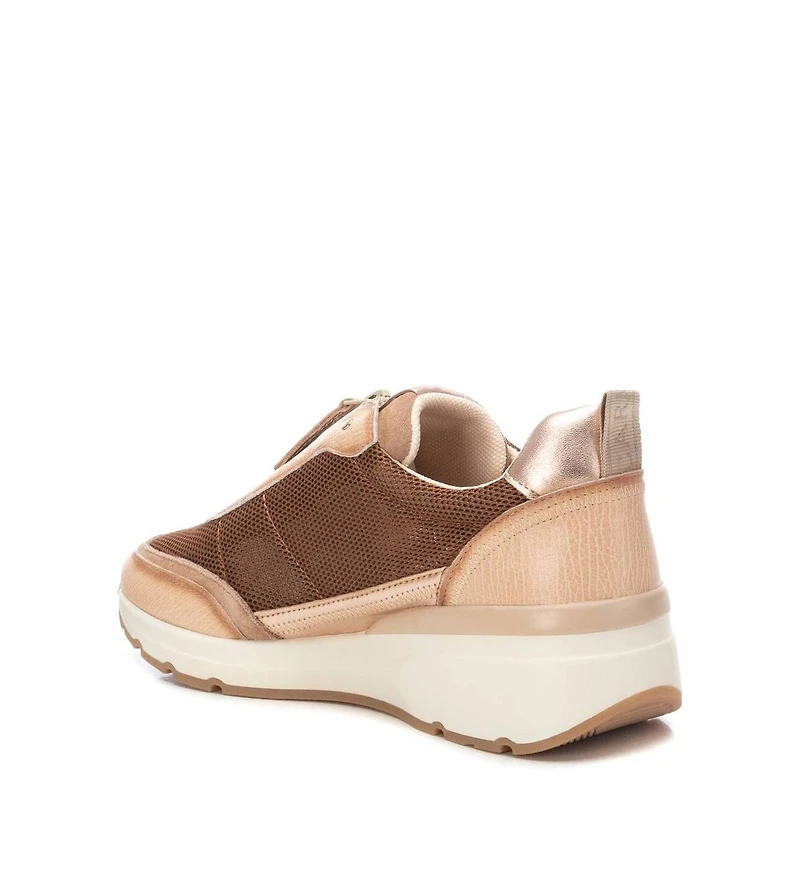 Carmela Collection Women's Leather Casual Sneakers By Xti