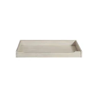 Westwood Design Beck Modern Style Wood Changer Topper in Willow Gray