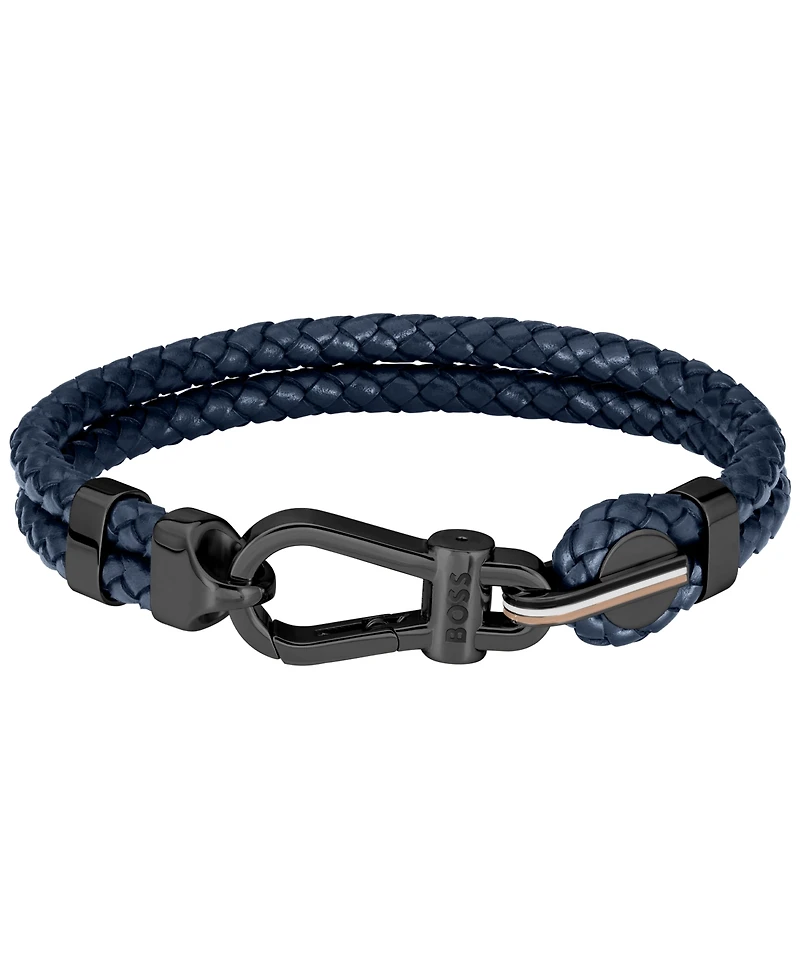 Hugo Boss Men's Ares Prime Leather Bracelet