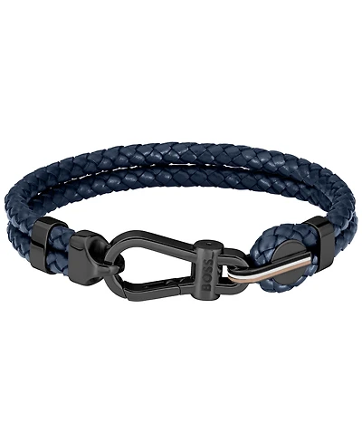 Hugo Boss Men's Ares Prime Leather Bracelet
