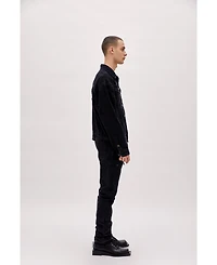 Pcfg Men's Distressed Denim Jacket