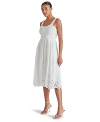 Steve Madden Women's Harmony Cordon Eyelet Dress