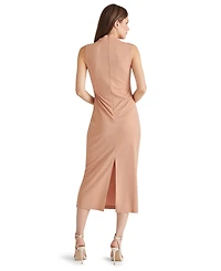 Steve Madden Women's Mo Mock Neck Midi Dress