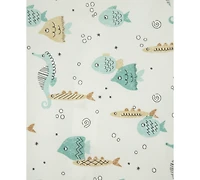 Little Me Baby Boys Aquatic Footed Coverall & Hat, 2 Piece Set
