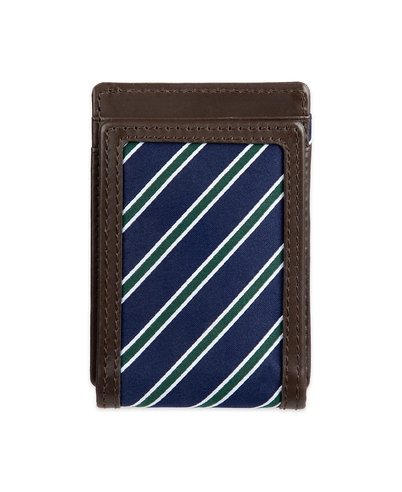 Tommy Hilfiger Men's Overlay Front Pocket Wallet