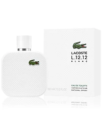 Lacoste Men's L.12.12 Blanc Eau de Toilette Spray, 3.3 oz.