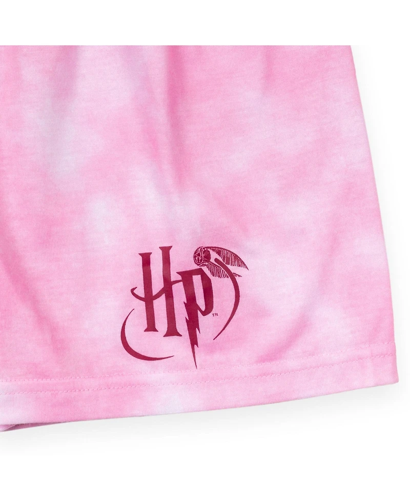 Harry Potter Girls Pajama Shirt and Shorts Sleep Set