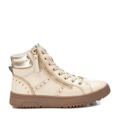 Carmela Collection Leather Sneaker Booties By Xti