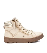 Carmela Collection Leather Sneaker Booties By Xti