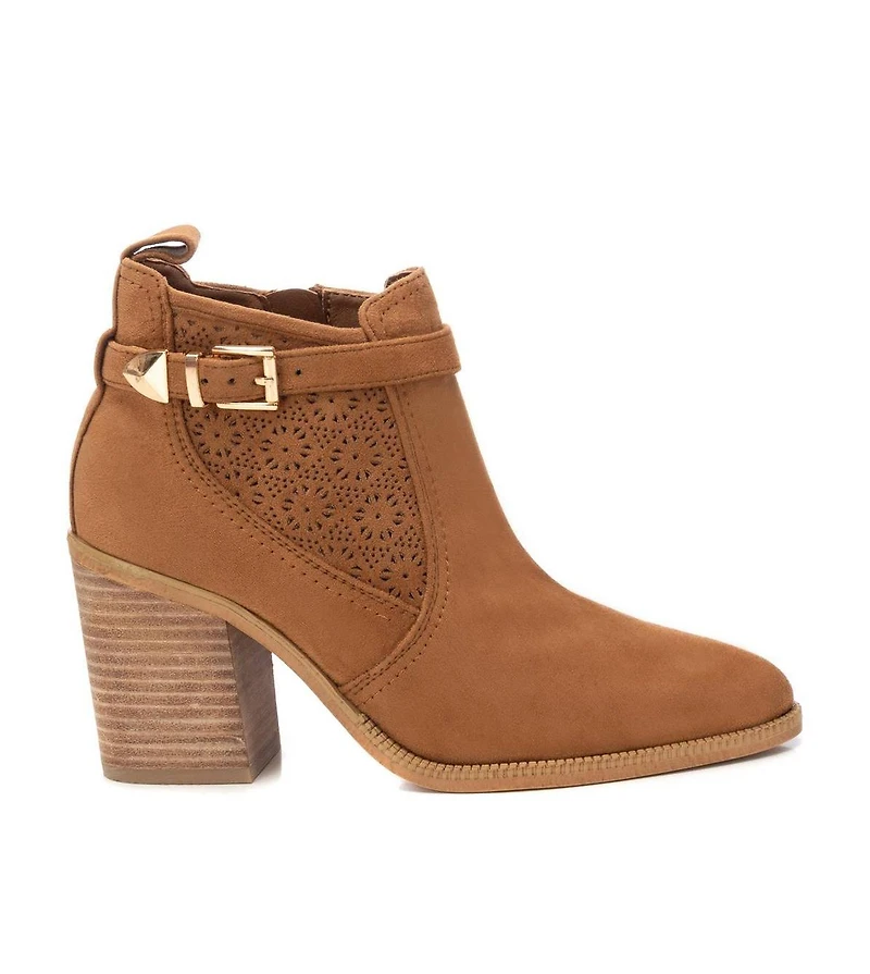 Women's Suede Ankle Booties By Xti