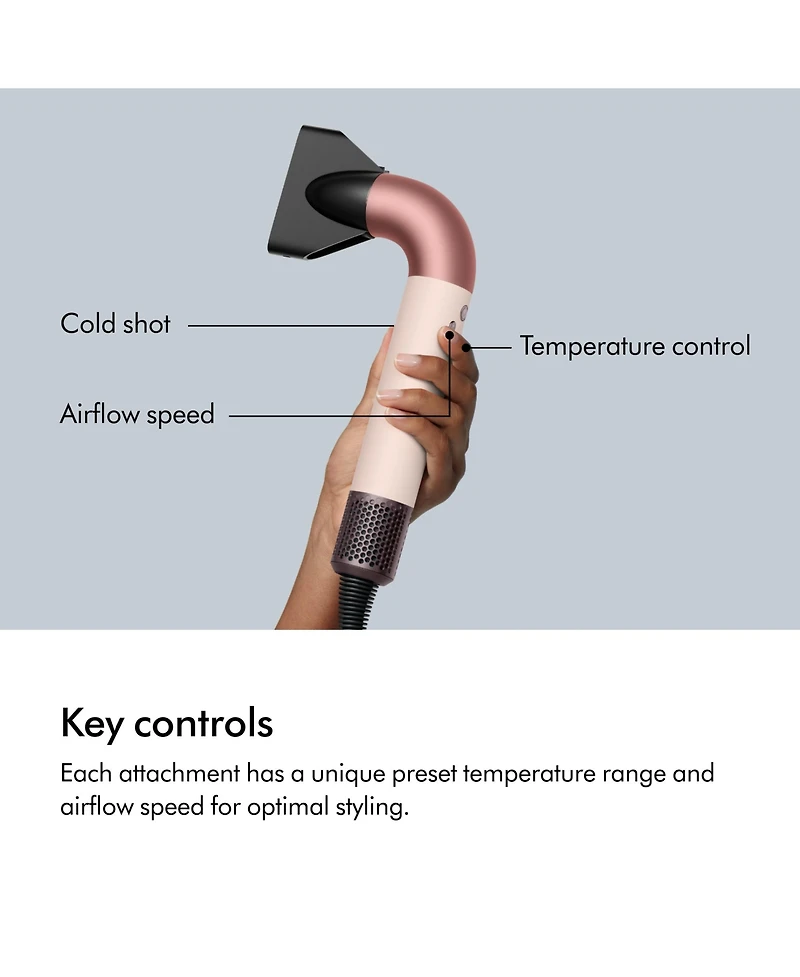 Dyson Supersonic r Hair Dryer | Ceramic Pink/Rose Gold