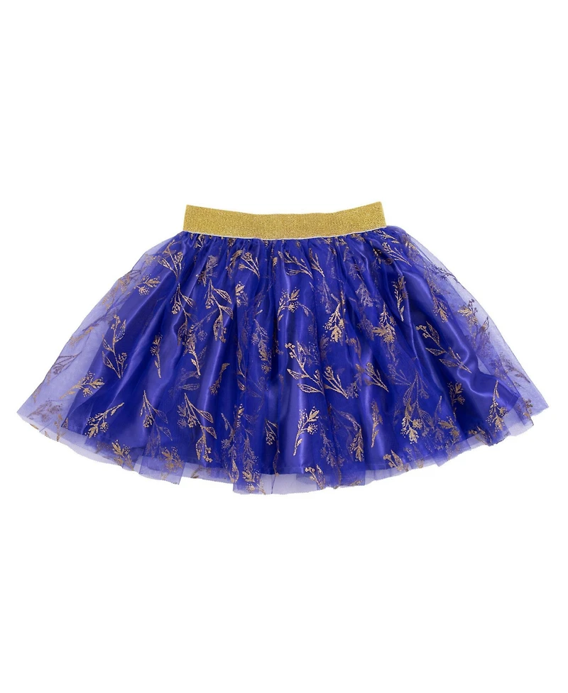 Frozen Toddler Girls Disney Princess Moana T-Shirt Tulle Skirt and Scrunchie 3 Piece Outfit Set