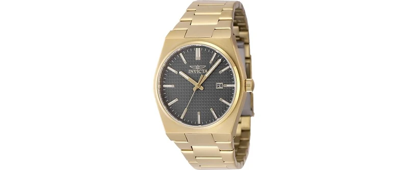 Invicta Men's 48397 Speedway Quartz 3 Hand Charcoal Dial Watch