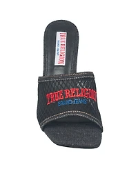 True Religion Coi Mesh Slip on Heel