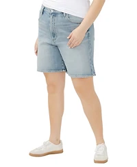 Silver Jeans Co. Plus High Rise Vintage Long Shorts