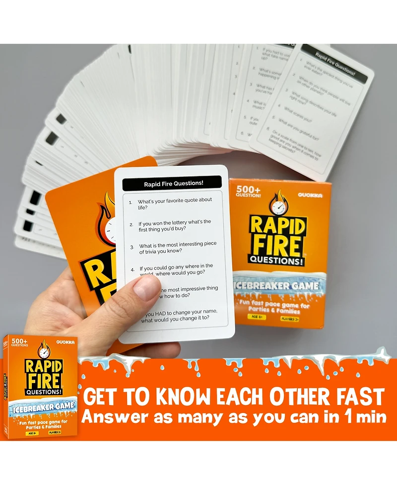 Quokka Engaging Couples Conversation Cards - Fun Icebreakers for Adult Relationships