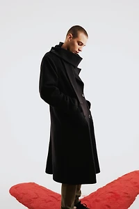 Pcfg Men's Wool Long Coat