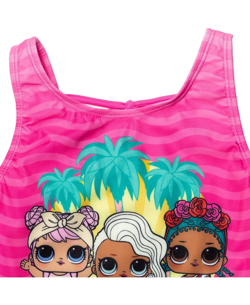 L.o.l. Surprise! Little Girls One Piece Bathing Suit