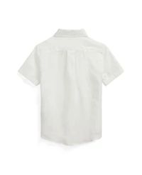 Polo Ralph Lauren Toddler and Little Boys Linen Short-Sleeve Shirt