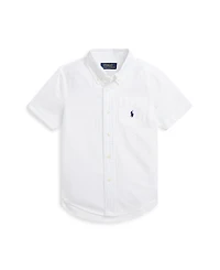 Polo Ralph Lauren Toddler and Little Boys Seersucker Short-Sleeve Shirt