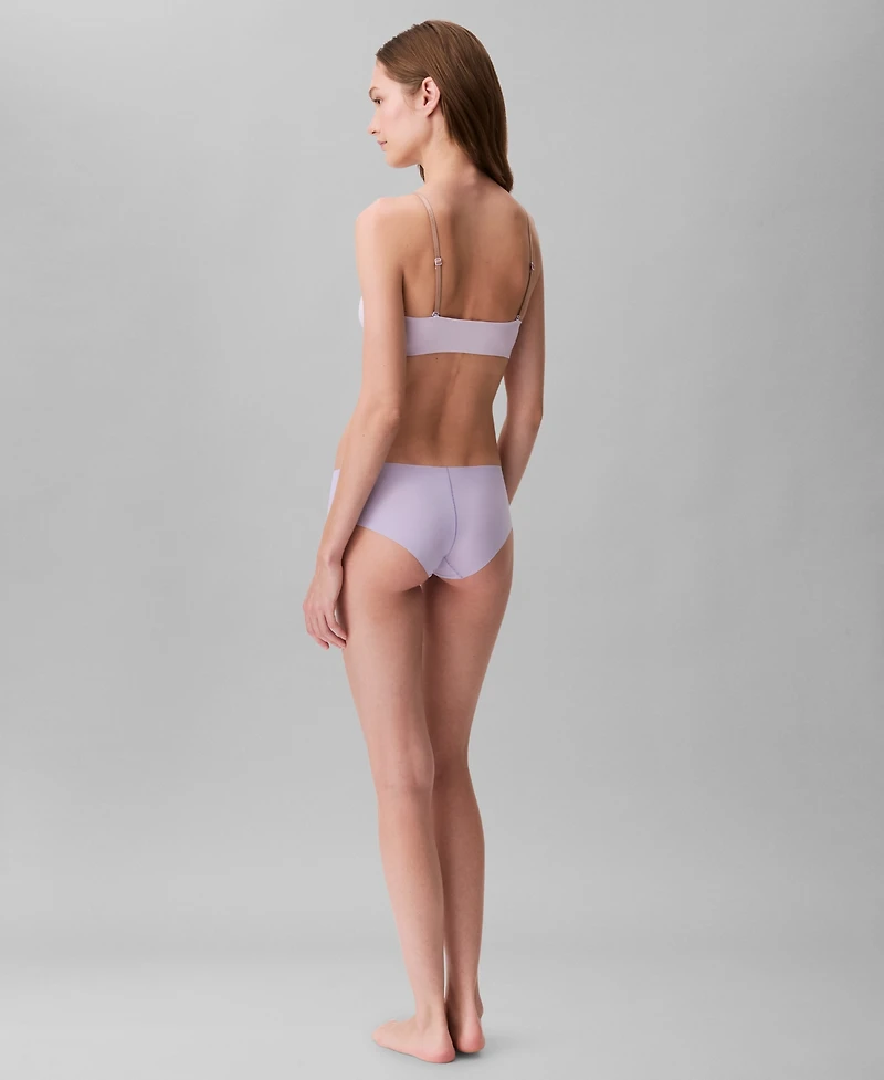 Calvin Klein Women's Invisibles Microfiber Stretch Hipster Underwear D3429