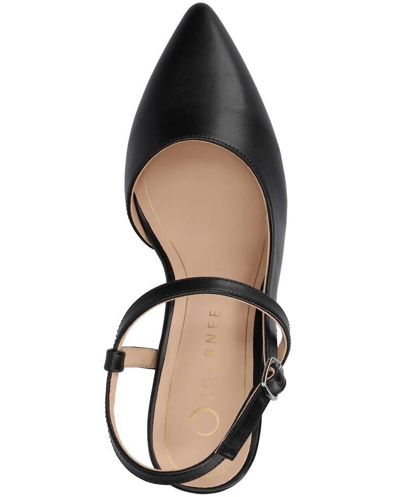 Journee Collection Women's Scipio Pointed Toe Pumps