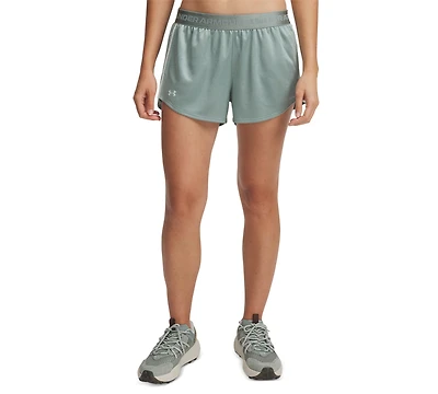 Under Armour Women's Ua Tech Play Up Shine Shorts