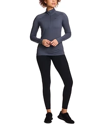 Reebok Women's Id Train Fitted Quarter-Zip Track Jacket