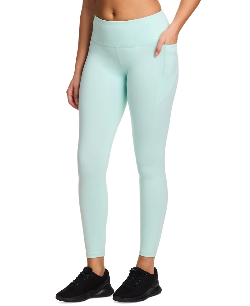 Reebok Women's Lux Pocket High-Rise Ankle Leggings