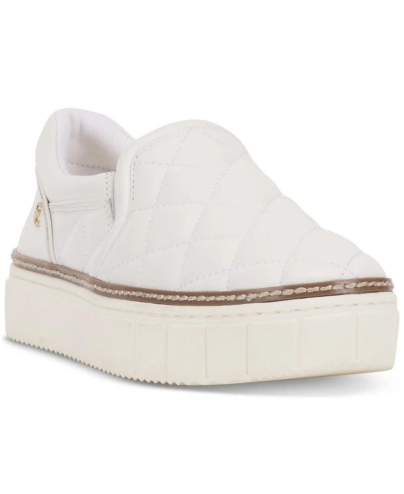 Vince Camuto Women's Romie Quilted Slip-On Platform Sneakers