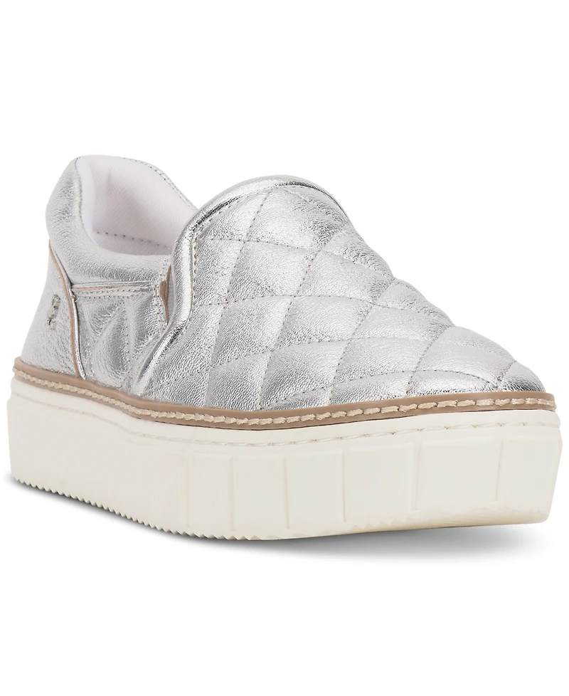 Vince Camuto Women's Romie Quilted Slip-On Platform Sneakers