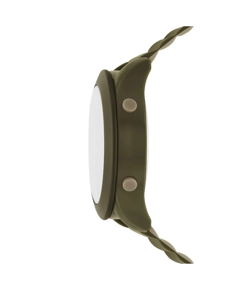 Skechers Men's Rosencrans Digital, Green Polycarbonate Watch