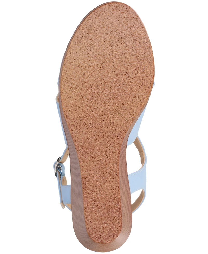 Journee Collection Women's Kedzie2 Strappy Wedge Sandals